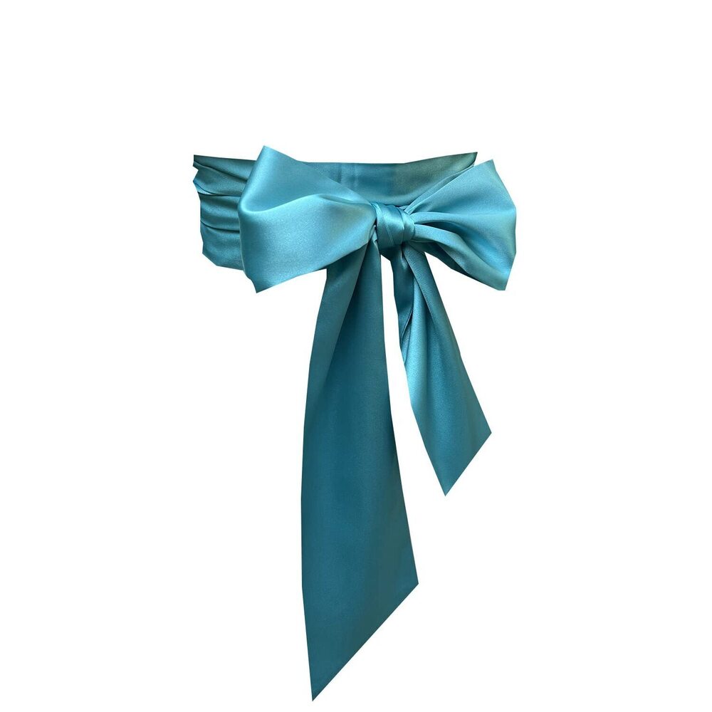 9845 Women Satin Sash Belts For Bridal Bridesmaid Dresses Girls Waist